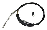 RT31021 Right Rear Parking Brake Cable for 1991-1995 Jeep YJ Wrangler w/ Rear Disc Conversion; 69.75" Long