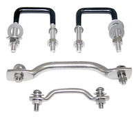 RT34019 Windshield Tie Down Kit for 1955-1958 Jeep Willys CJ-5, 1956-1958 Jeep Willys CJ-6, 1959-1983 Jeep CJ5