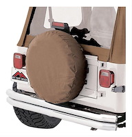 TC272937 Spice 27 in. - 29 in. Tire Cover for 1946-1949 Jeep Willys CJ-2, 1949-1958 Jeep Willys CJ-3