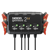 GENIUS2X4 8-Amp 4-Bank 6 V/12 V Smart Battery Charger