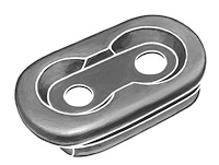 01A-17265 Emergency & Speedometer Cable Grommet, 1940 Ford Car, Ford Pickup