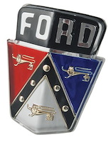 0A-16637-B Hood Emblem, 1950-51 Ford Car, Station Wagon