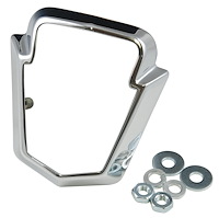 0A-16644-B Hood Emblem Bezel, 1950-51 Ford Car, Station Wagon