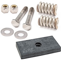 1165-SS Radiator Mounting Hardware Kit, 1932-48 Ford Car, Ford Pickup