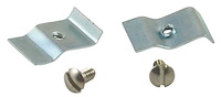 40-13446-K License Plate Light Retainer Clips, 1933-37 Ford Car, 1932-52 Ford Pickup