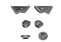 40-16761 Hood Bumper Kit, 1933-34 Ford Car