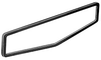 40-700616 Cowl Vent Gasket, 1933-34 Ford Car, 1935-36 Ford Pickup