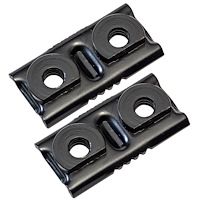 40-702336 Door Striker Mounting Plates, 1932-39 Ford Car, 1932-37 Ford Pickup