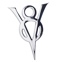 46-16608 Hood & Luggage Rack Emblem, 1934-36 Ford Car (Luggage Rack), 1934 Ford Pickup