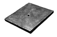 48-700350 Gas Pedal Rod Floor Board Seal, 1935-40 Ford Car