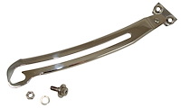 48-714030-S Trunk Lid Support Arm (Stainless), 1935-36 Cabriolet, Ford Coupe, Roadster