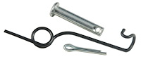 51A-16897 Hood Safety Catch Spring, 1946-50 Ford Car