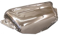 51A-8327-C Upper Radiator Panel (Chrome), 1946-48 Ford Car
