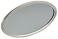 68-17682-SS Oval Mirror Head, 1935-40 Ford Car, 1935-47 Ford Pickup
