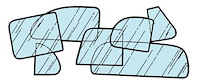 78-704220-GP Rear Window Glass Pattern, 1937 Ford Car, 1938 Ford Coupe, Ford Standard Ford Sedan, 1939-40 Ford Coupe