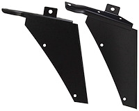78-8242/3 Upper Grille Corner Panels, 1937 Ford Car, Station Wagon