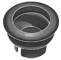 78-9080 Gas Tank Neck Grommet w/ Skirt, 1937-39 Ford Car, Ford Pickup