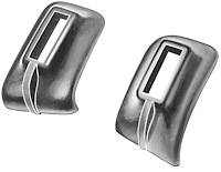 81C-17772/3 Front Bumper Arm Grommets, 1938-39 Ford Pickup
