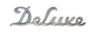 91A-16607 Hood Side Emblem, Deluxe, 1939 Ford Deluxe