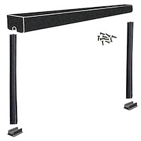 A-46108 Rear Roll-Up Window Channel Kit, 1930-34 Ford Coupe