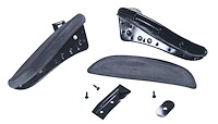 A-56665-PR Front Door Arm Rests, 1932-48 Ford Car