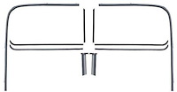 B-45983-PU Window Channel Kit, 1932-34 Ford Pickup