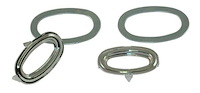 B-46270-AS Escutcheon (Chrome), 1932 Ford Roadster, Ford Phaeton