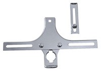 B-5034-SS Front License Plate Bracket (Stainless), 1932 Ford Car, Ford Pickup
