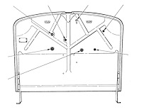 B-700731 Firewall Grommet Kit, 1932 Ford Car, Ford Pickup