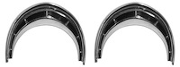 B5A-13063-K Headlight Door Trim Rings, 1955-56 Ford Car