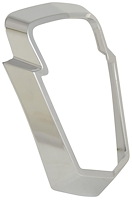 B5A-16644-D Hood Emblem Bezel, 1955-56 Mainline, Customline Ford Car, Station Wagon