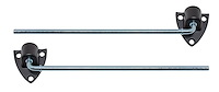 01C-8104101-B Sun Visor Brackets, 1938-47 Ford Pickup