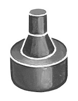 11A-7023030-B Upper Door Bumpers, 1941-48 Ford Coupe, Ford Sedan