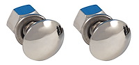 40-13119-NHSS Headlight Stand Bolt w/o Hole (Stainless), 1933-34 Ford Car, 1935-37 Ford Pickup