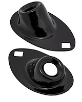 40-13125/6-SB Headlight Stands (Black), 1933-34 Ford Car, 1935-37 Ford Pickup