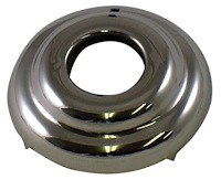 81A-7022618-D Escutcheon (Stainless), 1938-40 Ford Standard