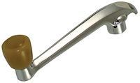 91A-7023342-A Window Crank (Chrome/Yellow), 1939 Ford Standard