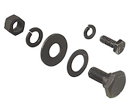 11A-7744200-HK Trunk Lid Arm Hardware Kit, 1941-48 Ford Car