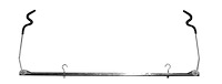HR-16780-SS Hood Support, 1932-36 Ford Car, Ford Pickup