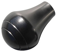 HR-62049-B Cowl Vent Knob (Aluminum Black), 1937-40 Ford Car, 1937-41 Ford Pickup