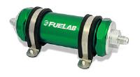 828 Series In-Line Fuel Filter with 5" Element Long Length