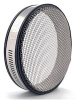 TBG-SFP-4.50-BLK SF+ Turbocharger Inlet Screen, 4.50 in. Inlet Diameter [Black Coupler w/Stainless Screen]