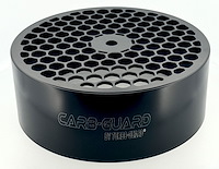 TBG-CG-4500 Carb-Guard Carburetor Inlet Screen, 4500-Style, 7 5/16 in. Inlet Diameter [Black w/Aluminum Screen]