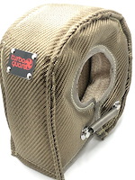 TBG-T6-TITAN Turbocharger Blanket, T6 Series Turbocharger, Dual Ceramic Layers [Titanium]