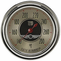 2-5/8 in. All American Nickel Full-Sweep Water Temperature Gauge