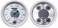 1947-1953 Chevy & GMC Truck All American Direct-Fit Instrument Cluster with Speedtachular & Quad Gauge