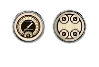 1947-1953 Chevy & GMC Truck Nostalgia VT Direct-Fit Instrument Cluster with Speedtachular & Quad Gauge [LS Sending Units]