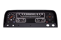 Direct-Fit Gauge Cluster Package for 1964-1966 Chevy Truck - Black