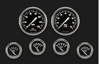 HR251SLF Hot Rod Six Gauge Set 251
