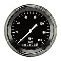3-3/8 in. Hot Rod Speedometer 140 mph